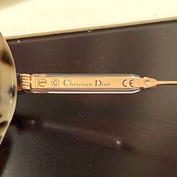 Christian Dior Umbrage Havana Brown Gold Sunglasses - Picture 10 of 12